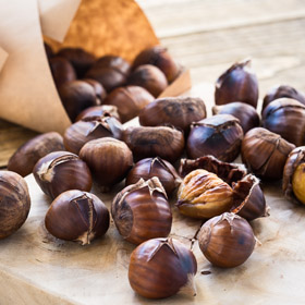 Hot Roasted Chestnuts